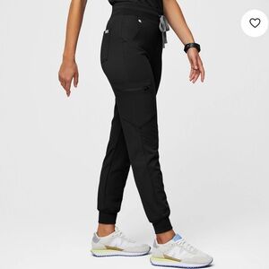 Figs Black Jogger Scrubs